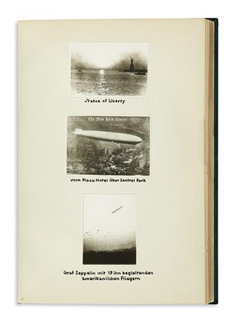 (GRAF ZEPPELIN.) Grzesinski, Albert. Im Zeppelin nach Amerika; Notizen aus dem Tagebuch des Preussisch Ministers des Innern.